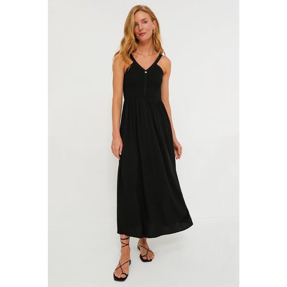 Tuckernuck Dresses & Skirts - TUCKERNUCK Black Gillian Dress Size S NWT Retail $148 Tuckernuck